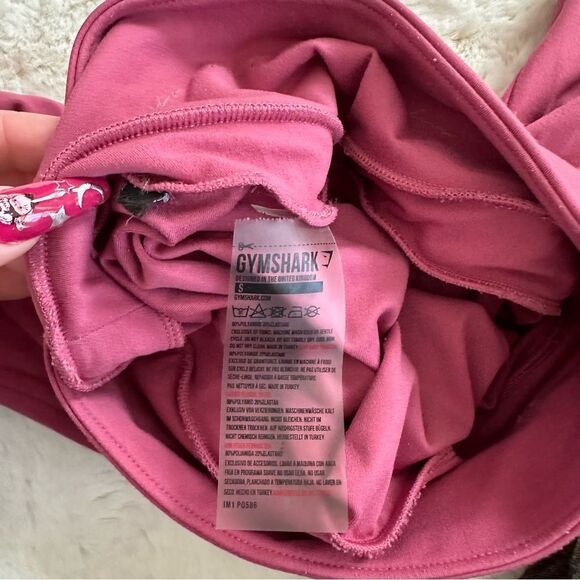 Gymshark / Whitney Simmons pink buttery soft flattering 7/8 leggings - Picture 8 of 10